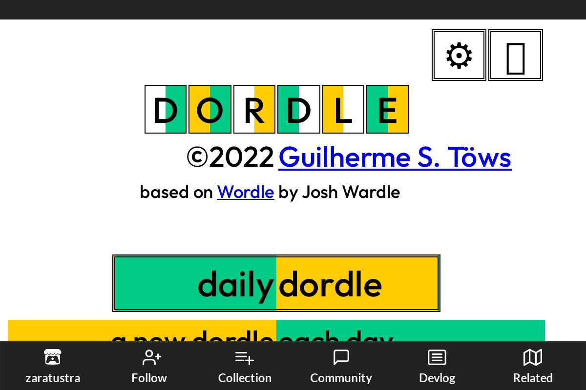 Dordle: Two Wordles at once