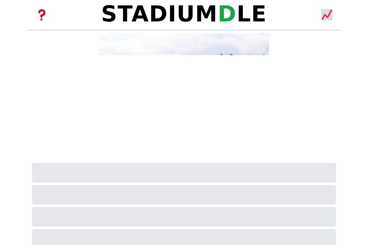 Stadiumdle: For football nerds